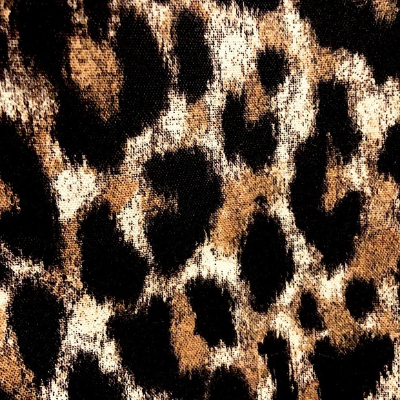 Loft Animal Print Sleeveless Dress - Picture 10 of 11